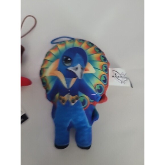(2)Jojo Siwa T-Rex Dinosaur McDONALD'S and Peacock 2023 MASKED SINGER TOYS - Picture 3 of 13
